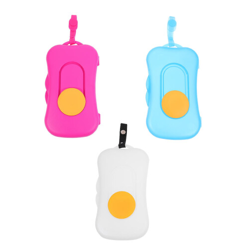 6Pcs Durable Wet Tissue Holder Storage Box Assorted Colors 1