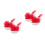 2Paires Sandales Chic À Talons PVC Plume Pour Mode 3