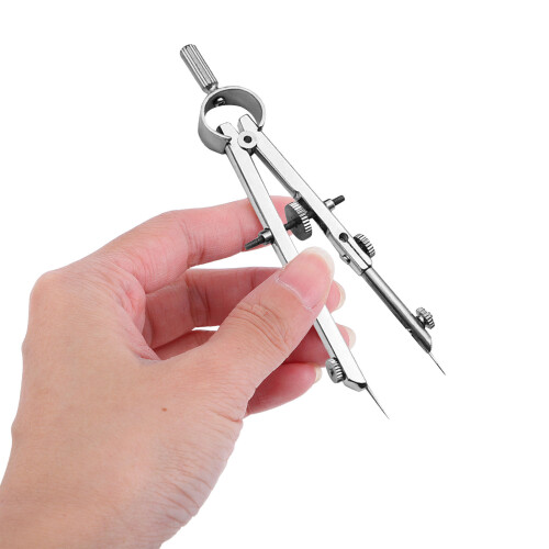 4Pcs Compact Compass Silver Multi-Function for Work and Design 2