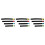 12Pcs Elastic Cymbal Mute Belt Drum Pads Assorted Color Durable Use 11