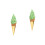 2Pcs Realistic Simulation Ice Cream Model Photography Prop 4