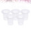 40Pcs Durable Transparent Net Baskets for Hydroponics and Plant Growth 7