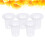 40Pcs Durable Transparent Net Baskets for Hydroponics and Plant Growth 9