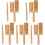 5Pcs Wooden Block Percussion Instruments Light Brown for Beginner Kids 4