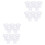 40Pcs Durable Transparent Net Baskets for Hydroponics and Plant Growth 3