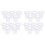 40Pcs Durable Transparent Net Baskets for Hydroponics and Plant Growth 2