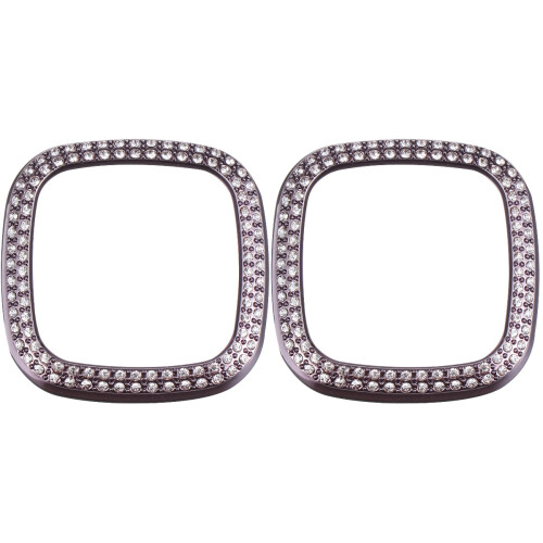 2Pcs Silver Smart Watch Case Supply Protective Cover Compatible 2