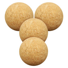 8Pcs Khaki Table Foosball Balls Wooden Mini Soccer Football Game