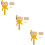3Sets Wall Paint Roller Brush Yellow Lightweight Roller for Home Use 10