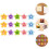 15Pcs Assorted Color Resin Flower Thumbtacks Multi-Function Push Pins 11