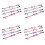 16Pcs Elastic Decorative Pet Collars Colorful Adjustable Dog Neckbands 5