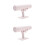 2Pièces Présentoir Rose Pour Bracelets Et 6