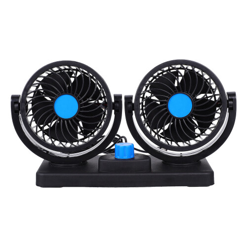 3St Auto Ventilator USB Zwart Milieuvriendelijk Compact Stil 1