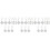 27St Witte Sublimatie Sleutelhangers -, Auto- Sleutels Decor 5