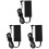 3Pièces Chargeur Noir Pour Ordinateur Portable Durable Mode 2