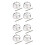 4Pairs Silver Handmade Screw Ear Accessories Replacement Earring Backs 5