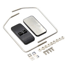 Metal Rearview Mirror for 1/10 RC Crawler Car TRX4 D90 SCX10 1/14 Truck Upgrade Parts