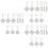 27St Witte Sublimatie Sleutelhangers -, Auto- Sleutels Decor 7