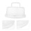 1Set Cake Box Wit Plastic, Handtasvormig En Gemakkelijk Mee Te 7