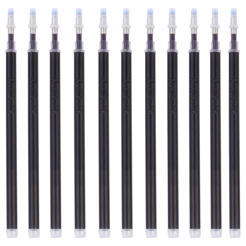 200Pcs Ergonomic Black Fabric Pen Refills for Sewing Accessories