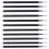 200Pcs Ergonomic Black Fabric Pen Refills for Sewing Accessories 8