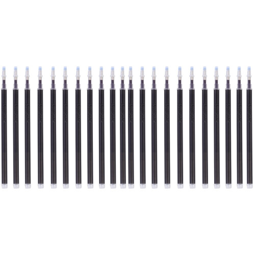 200Pcs Ergonomic Black Fabric Pen Refills for Sewing Accessories 1