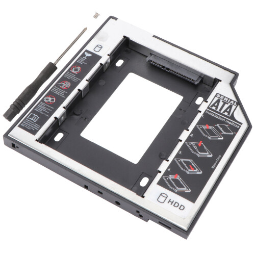2St SSD En Hdd Houder Met Aansluiting Voor Laptop En Server