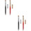 4St Herschuifbare Dubbele Lippenborstel Dicht-Op-De-Huid Make-Up Set 9