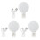 3St Portable LED Ring Light Wit Met 3 Lichtmodi Broadcast Make-Up 2