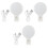 3St Portable LED Ring Light Wit Met 3 Lichtmodi Broadcast Make-Up 3