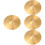 4St Traditionele Brass Drum Cymbals Goud Voor Drum En Percussie 6
