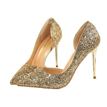 2Paren Gouden High Heel Dames Puntige Hak