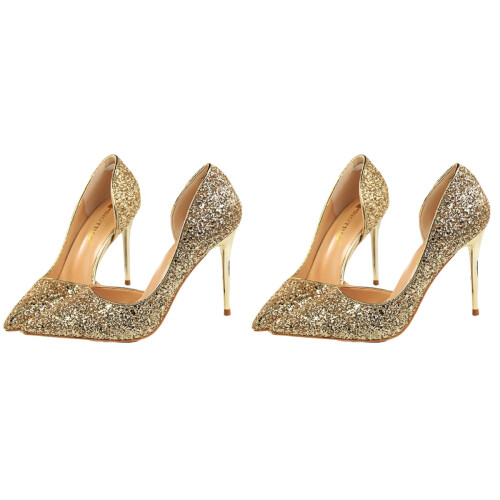 2Paren Gouden High Heel Dames Puntige Hak 1