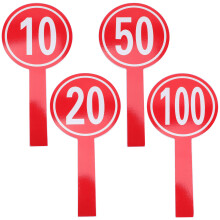 16St Handheld Scoreborden Droog Uitwrijfbaar Voor En Stemmen