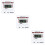 3St Draagbare Plastic Poker Timer Wit Voor En Feest 11