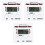 3St Draagbare Plastic Poker Timer Wit Voor En Feest 5
