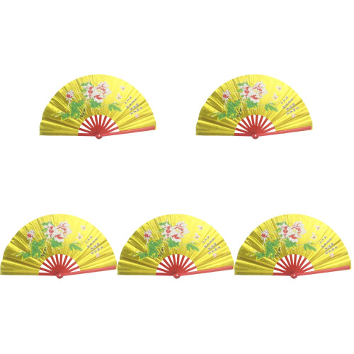 5St Chinese Vouwwaaier Multi En Kostuumdecor 1