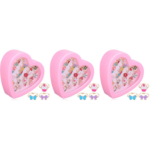 72St Diverse Ringen Set Met Opbergdoos Verstelbare Sieraden 2