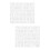 84St Herbruikbare Stencils Voor DIY En Handlettering 8