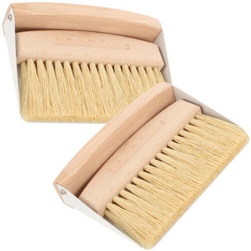 4Sets Draagbare Mini En Stoffer Set Khaki Voor Auto En St