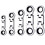 5-Piece Flex- Stubby Ratcheting Combination Wrench Set,  Wrench Set, Double Box End Flex-,  Spanner Set 1