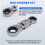 5-Piece Flex- Stubby Ratcheting Combination Wrench Set,  Wrench Set, Double Box End Flex-,  Spanner Set 6