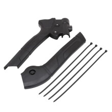 Protetor da tampa do protetor do quadro da motocicleta para DRZ400 DRZ400S DRZ400SM DRZ 400 400S 400SM, preto