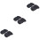 3Pièces Hiver Large Noir Imperméables Coupe-Vent Pour Poussette 5