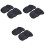 3Pièces Hiver Large Noir Imperméables Coupe-Vent Pour Poussette 3