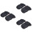 3Pièces Hiver Large Noir Imperméables Coupe-Vent Pour Poussette 6