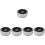 5Pièces Cendrier Auto Maison Plastique Gris Purificateur 7