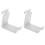 6Pièces Support Casque Gaming Rangement Ordinateur 2