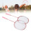 Pink Iron Alloy Badminton Set 1