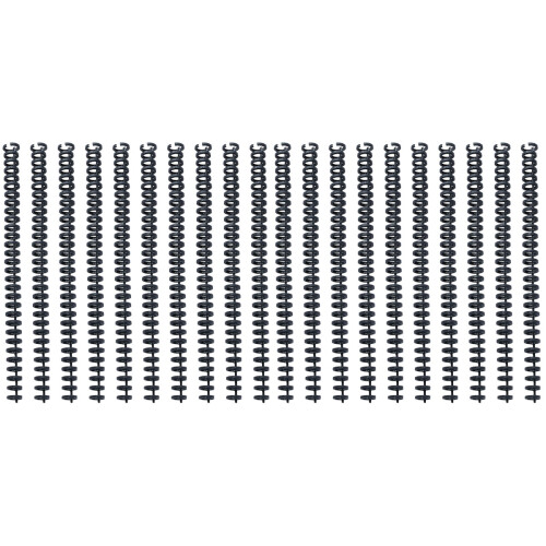 20Pièces Spirales De Reliure Noir Simple Et Solide Pour Carnet 2
